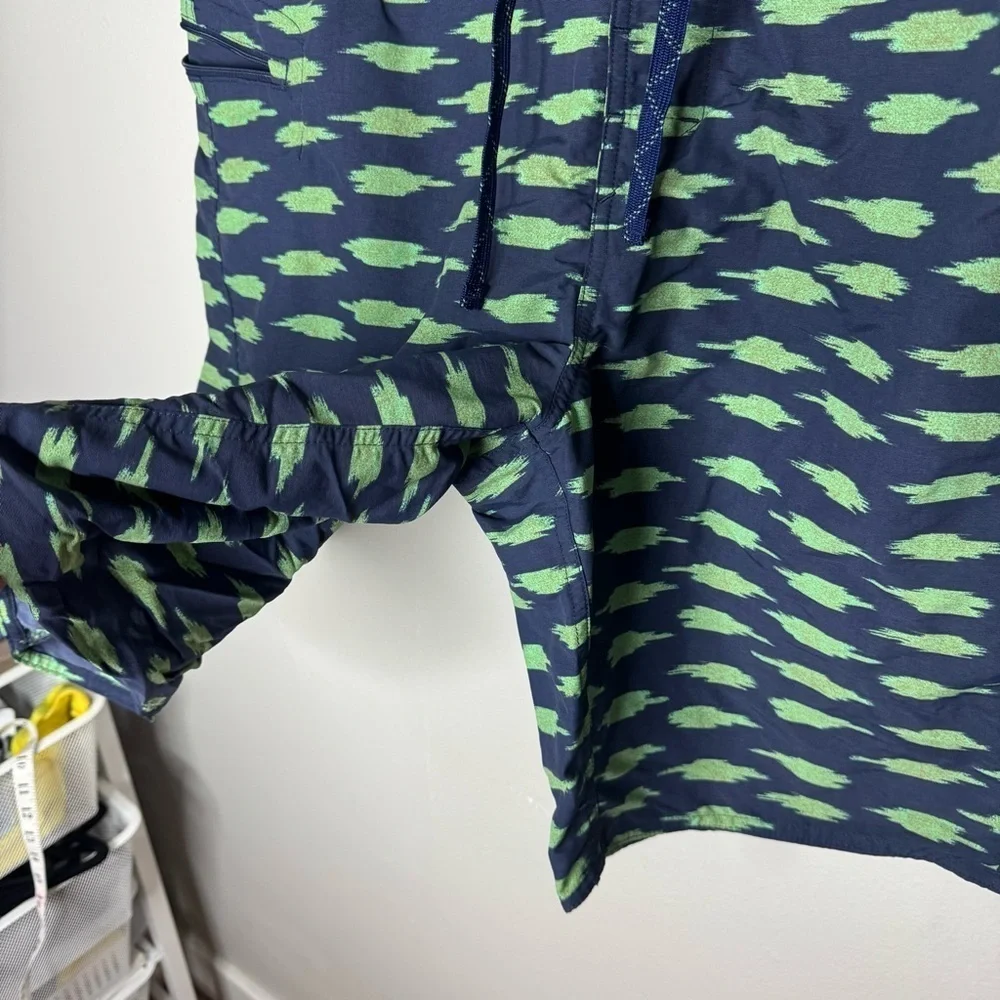 Patagonia Men’s Swim Trunks Blue And Green